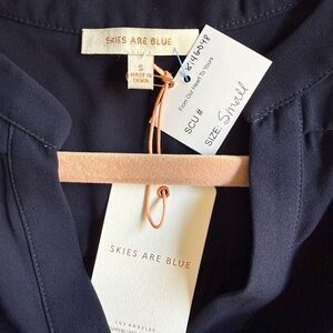 Skies Are Blue Midnight Sleeveless Top